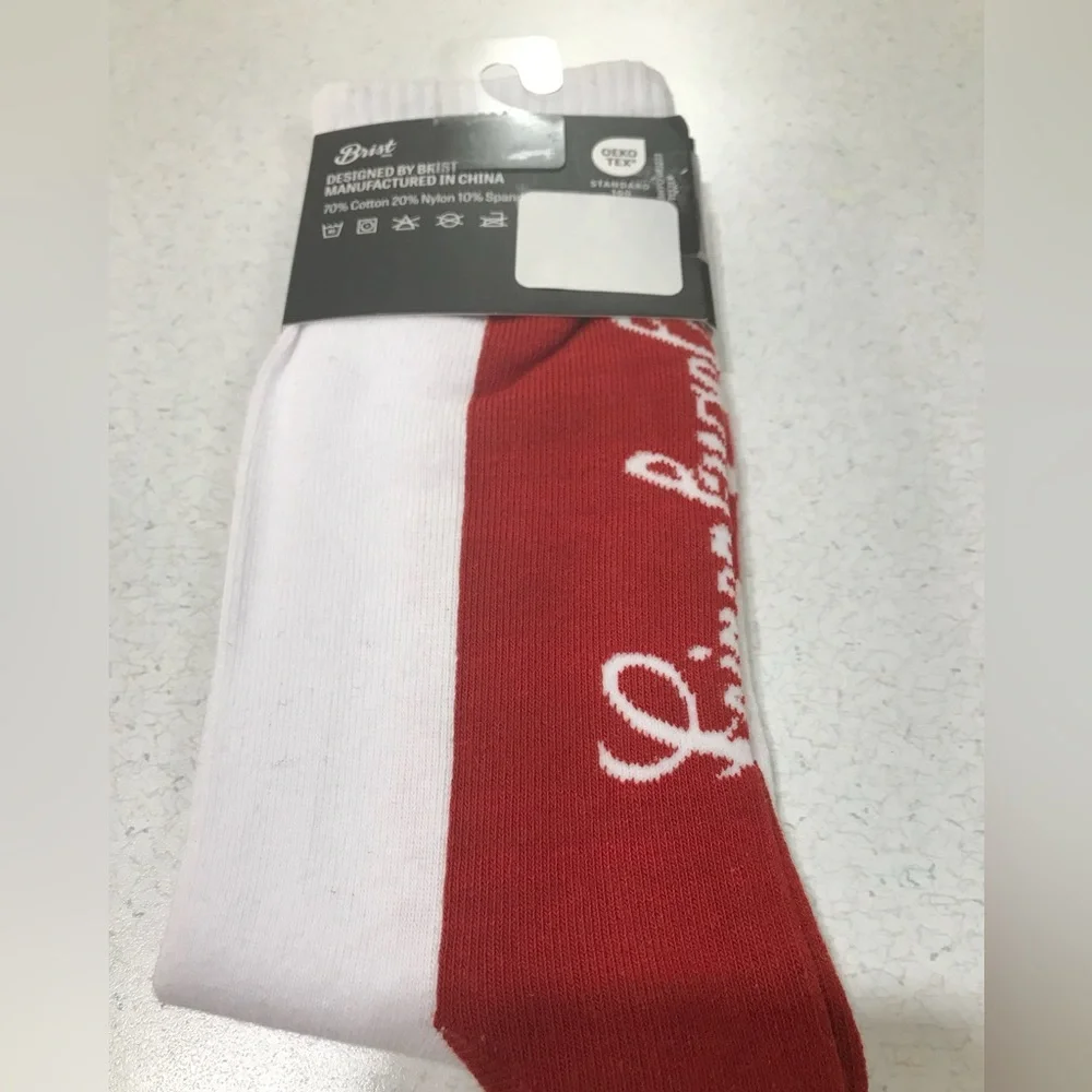 Leinenkugel's Beer Athletic Crew Socks - NEW - Adult One Size Fits Most